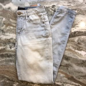 Aeropostale high waisted jegging light wash jeans